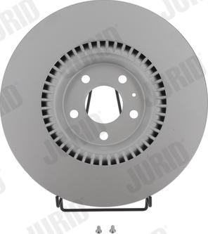 Jurid 562771JC-1 - Гальмівний диск autodetail.com.ua