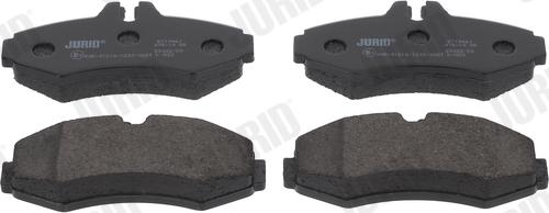 Jurid 571946J - Комплект гальмівних накладок, дискове гальмо autodetail.com.ua