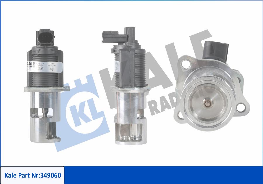 KALE OTO RADYATÖR 349060 - Клапан системи рециркуляції ВГ autodetail.com.ua