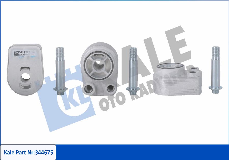 KALE OTO RADYATÖR 344675 - Охолоджувач оливи, моторна олива autodetail.com.ua