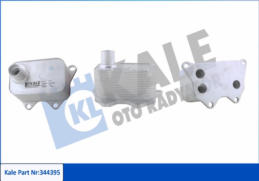 KALE OTO RADYATÖR 344395 - Охолоджувач оливи, моторна олива autodetail.com.ua