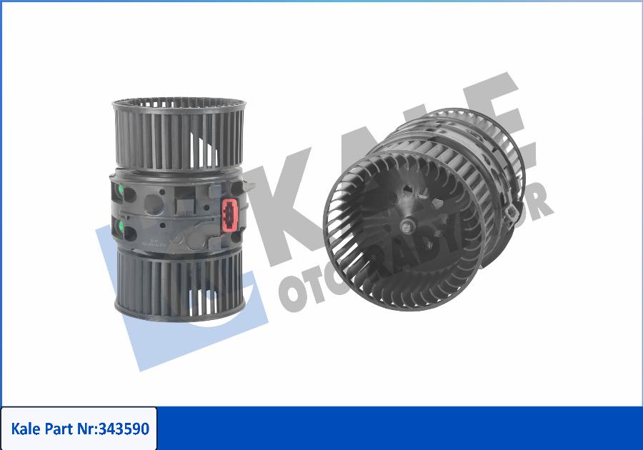 KALE OTO RADYATÖR 343590 - Електродвигун, компресор салону autodetail.com.ua