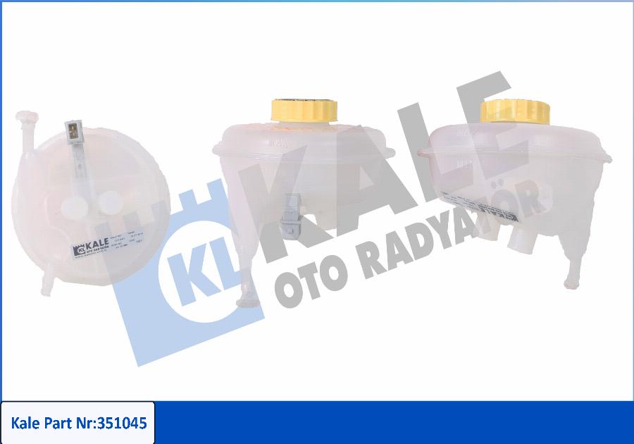 KALE OTO RADYATÖR 351045 - Розшир. бачок, рульовий механізм з гідравл. підсилювачем autodetail.com.ua