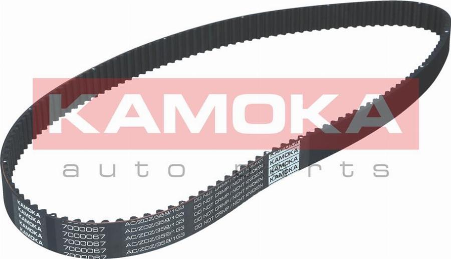 Kamoka 7000067 - Зубчастий ремінь autodetail.com.ua