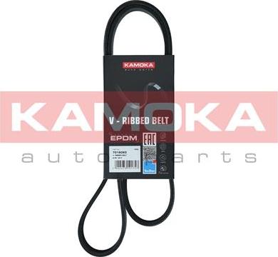 Kamoka 7016083 - Поліклиновий ремінь autodetail.com.ua