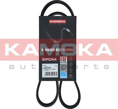 Kamoka 7016034 - Поліклиновий ремінь autodetail.com.ua