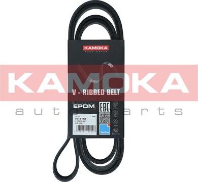 Kamoka 7016198 - Поліклиновий ремінь autodetail.com.ua
