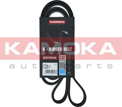Kamoka 7016177 - Поліклиновий ремінь autodetail.com.ua