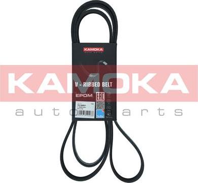 Kamoka 7016201 - Поліклиновий ремінь autodetail.com.ua