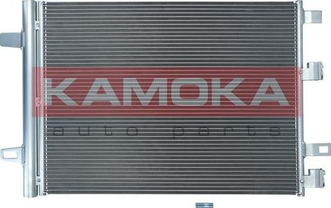 Kamoka 7800274 - Конденсатор, система кондиціонування повітря autodetail.com.ua