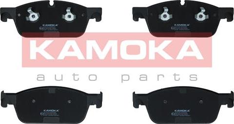 Kamoka JQ101433 - Комплект гальмівних накладок, дискове гальмо autodetail.com.ua