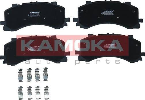 Kamoka JQ101024 - Комплект гальмівних накладок, дискове гальмо autodetail.com.ua
