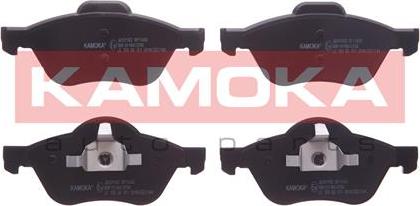 Kamoka JQ101162 - Комплект гальмівних накладок, дискове гальмо autodetail.com.ua