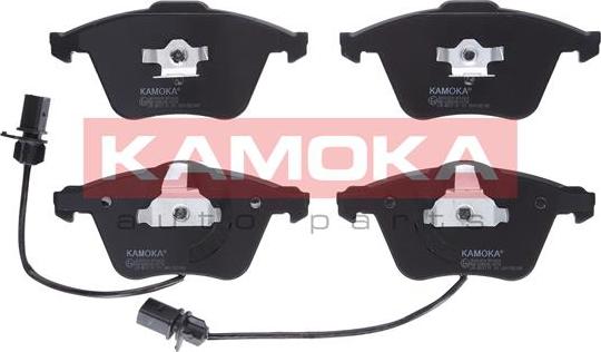 Kamoka JQ1012829 - Комплект гальмівних накладок, дискове гальмо autodetail.com.ua