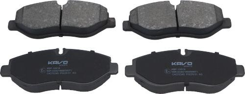 Kavo Parts KBP-10018 - Комплект гальмівних накладок, дискове гальмо autodetail.com.ua