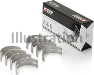 King MB4521AM0.25 - Комплект підшипників колінчатого вала autodetail.com.ua