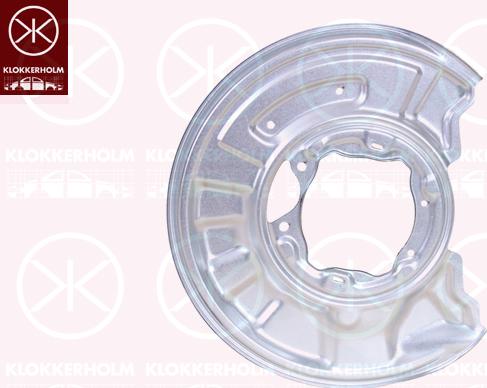 Klokkerholm 3518878 - Відбивач, гальмівний диск autodetail.com.ua
