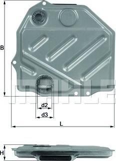 KNECHT HX 48 - Гідравлічний фільтр, автоматична коробка передач autodetail.com.ua