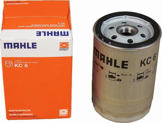 KNECHT KC 6 - Фільтр палива autodetail.com.ua