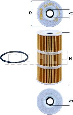 KNECHT OX 389/1D - Оливний фільтр autodetail.com.ua