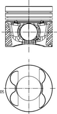 Kolbenschmidt 40095600 - Поршень autodetail.com.ua