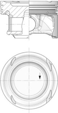 Kolbenschmidt 40862600 - Поршень autodetail.com.ua