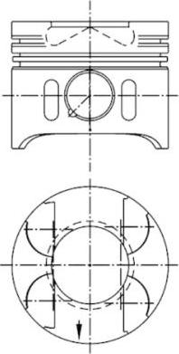 Kolbenschmidt 97482610 - Поршень autodetail.com.ua