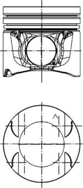 Kolbenschmidt 40262620 - Поршень autodetail.com.ua