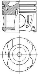 Kolbenschmidt 41716600 - Поршень autodetail.com.ua