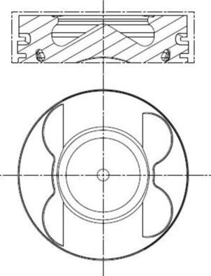 MAHLE 001 PI 00107 002 - Поршень autodetail.com.ua