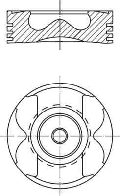 MAHLE 001 PI 00177 002 - Поршень autodetail.com.ua