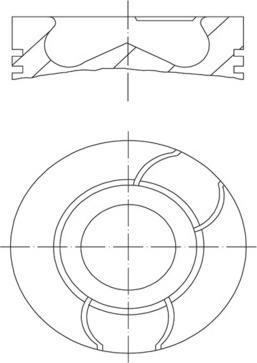 MAHLE 021 PI 00124 000 - Поршень autodetail.com.ua