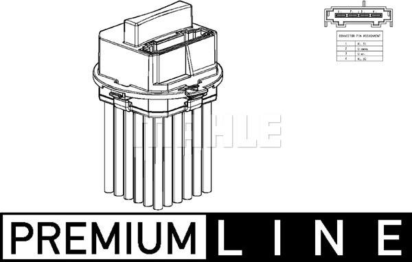 MAHLE ABR 53 000P - Регулятор, компресор салону autodetail.com.ua