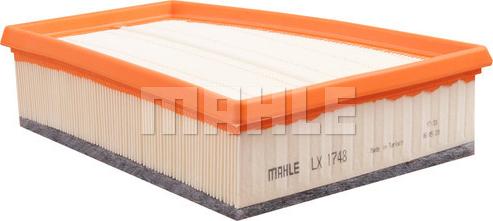 MAHLE LX 1748 - Повітряний фільтр autodetail.com.ua