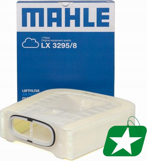 MAHLE LX 3295/8 - Повітряний фільтр autodetail.com.ua