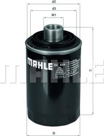 MAHLE OC 456 - Оливний фільтр autodetail.com.ua