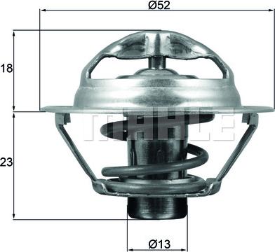MAHLE TX 175 95D - Термостат, охолоджувальна рідина autodetail.com.ua