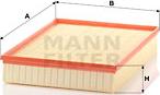 Mann-Filter C 4312/1 - Повітряний фільтр autodetail.com.ua