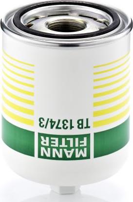 Mann-Filter TB 1374/3 x - Патрон осушувача повітря, пневматична установка autodetail.com.ua