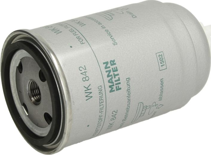 Mann-Filter WK 842 - Фільтр палива autodetail.com.ua