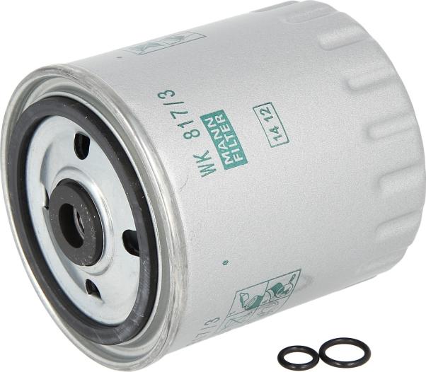 Mann-Filter WK 817/3 x - Фільтр палива autodetail.com.ua