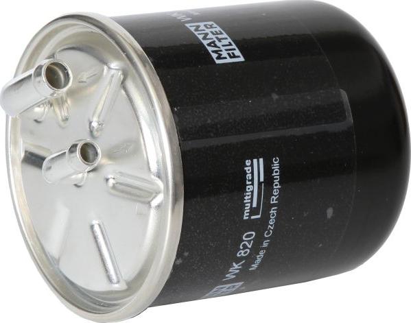 Mann-Filter WK 820 - Фільтр палива autodetail.com.ua