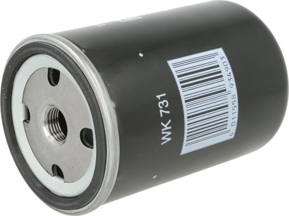 Mann-Filter WK 731 - Фільтр палива autodetail.com.ua