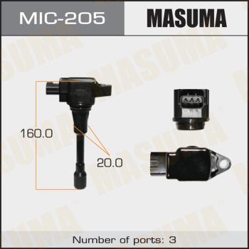 MASUMA MIC-205 - Котушка запалювання autodetail.com.ua