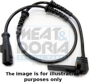 Meat & Doria 90501E - Датчик, кількість обертів колеса autodetail.com.ua