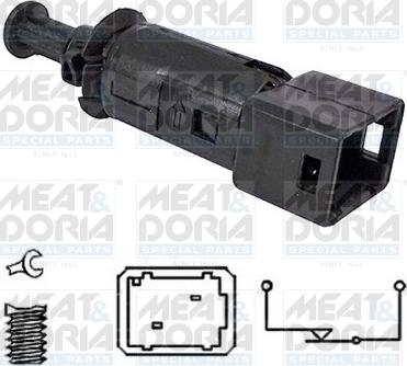 Meat & Doria 35032 - Перемикач стоп-сигналу autodetail.com.ua