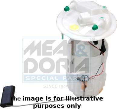 Meat & Doria 79380E - Датчик, запас палива autodetail.com.ua