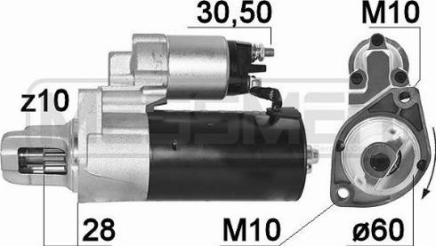 Messmer 220949A - Стартер autodetail.com.ua