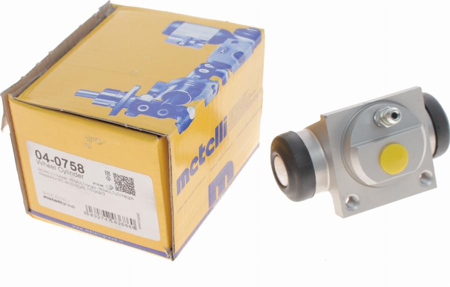 Metelli 04-0758 - Гальмівний циліндр autodetail.com.ua