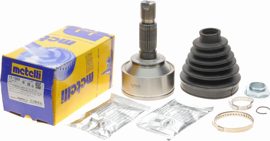 Metelli 15-1989 - Комплект шарнірів, приводний вал autodetail.com.ua